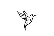 Hummingbird Line Art SVG Bundle, an Illustration by yasushie (Thumbnail 26 of 31)
