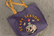 Scary Halloween Pumpkins, a Seasonal Illustration by Alina Sh (Thumbnail 3 of 6)