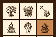 Vintage Cultures and Civilization, a Person Illustration by Creative Stall (Thumbnail 12 of 33)