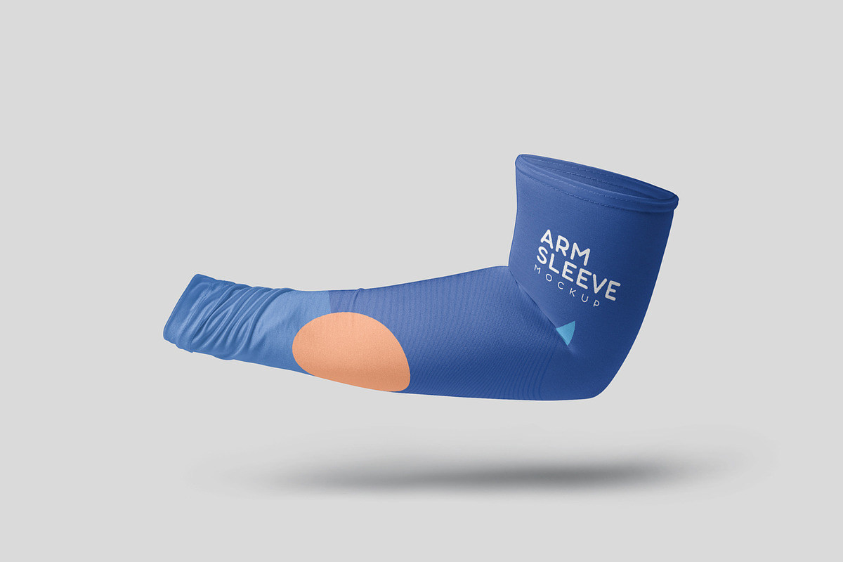 Arm Compression Sleeve Mockups, a Product Mockup by GfxFoundry (Photo 5 of 6)