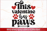 Valentine Dog Bundle SVG, a Seasonal Illustration by RossiGalleria (Thumbnail 14 of 16)