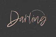 Darling | Handwritten Script Font, a Script Font by KA Designs (Thumbnail 1 of 8)