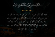 Kingston Signature - Stylish Script, a Handwritten Font by Alpaprana (Thumbnail 7 of 8)