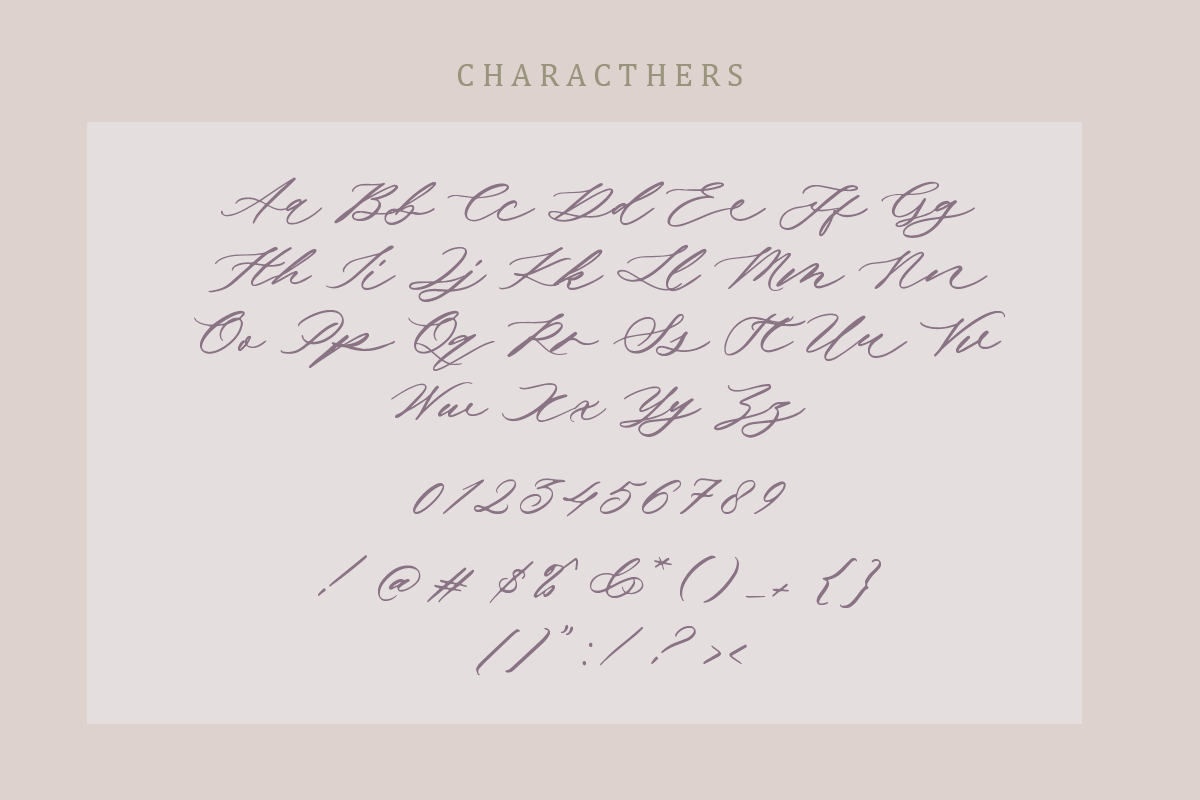 Quartel Balgon, a Script Font by DzikrulAulia (Photo 5 of 9)