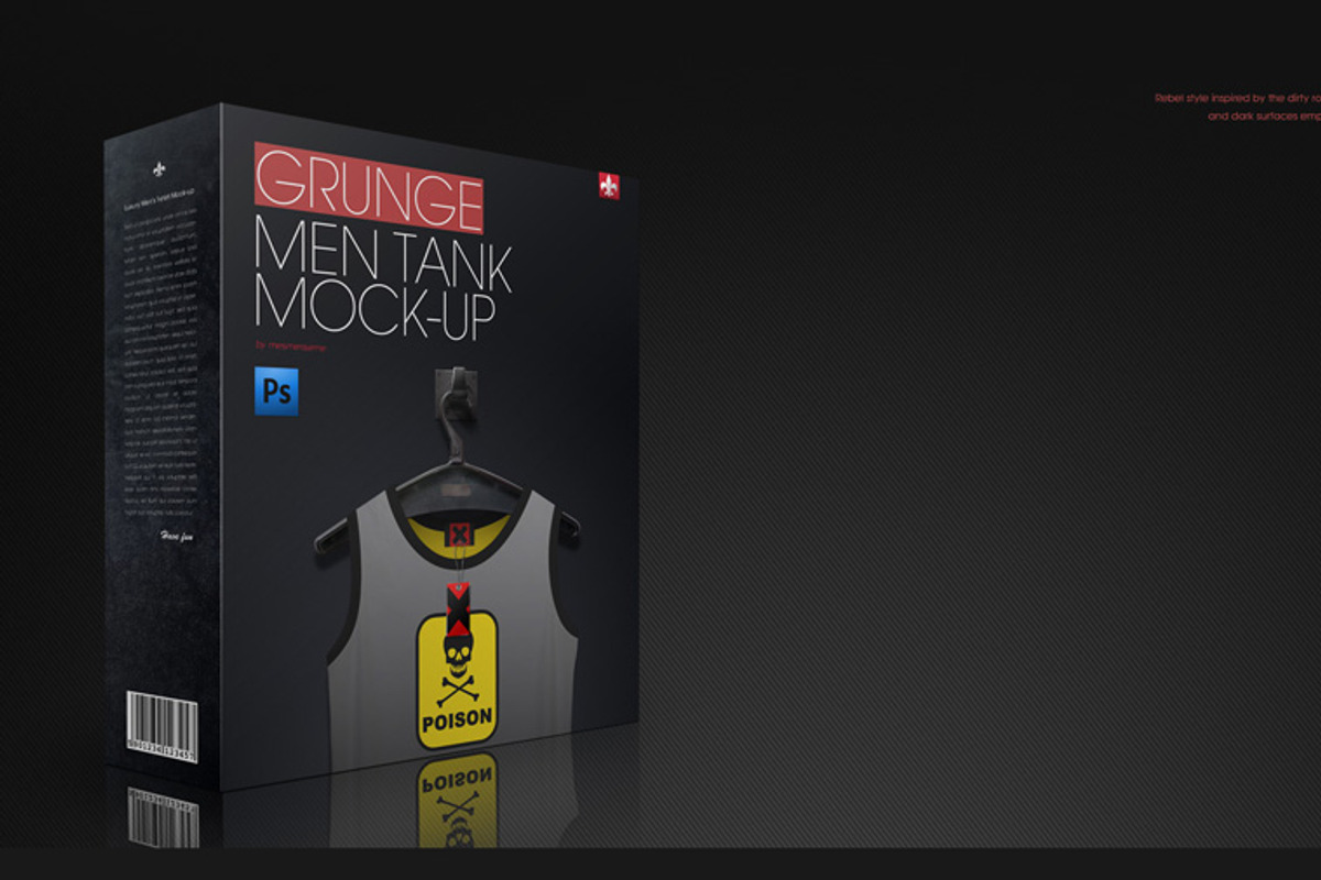 Tank Shirt On 5 Stages Mock-up, a Hoody Mockup by Mocca Mockups Store (Photo 17 of 69)
