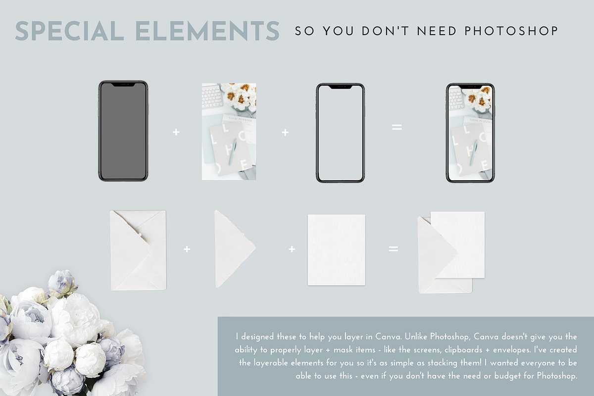Blue Silver Mockups + Scene Creator, a Books & Magazine Mockup by Girl Boss Stock (Photo 9 of 9)