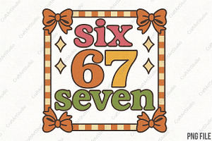 Six Seven 6 7 Valentine's Day PNG, an Illustration by CraftArtStudio