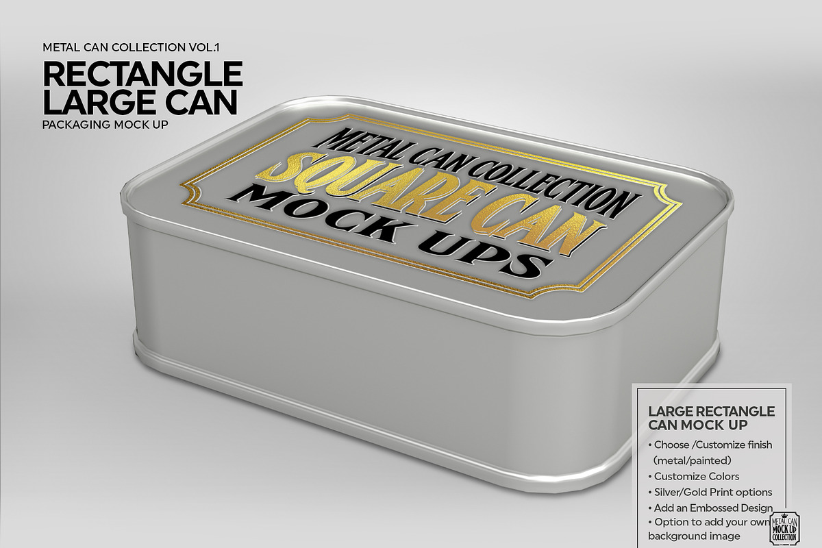 Vol1. Metal Can Mockup Collection, a Cups & Container Mockup by INCDesign (Photo 18 of 27)