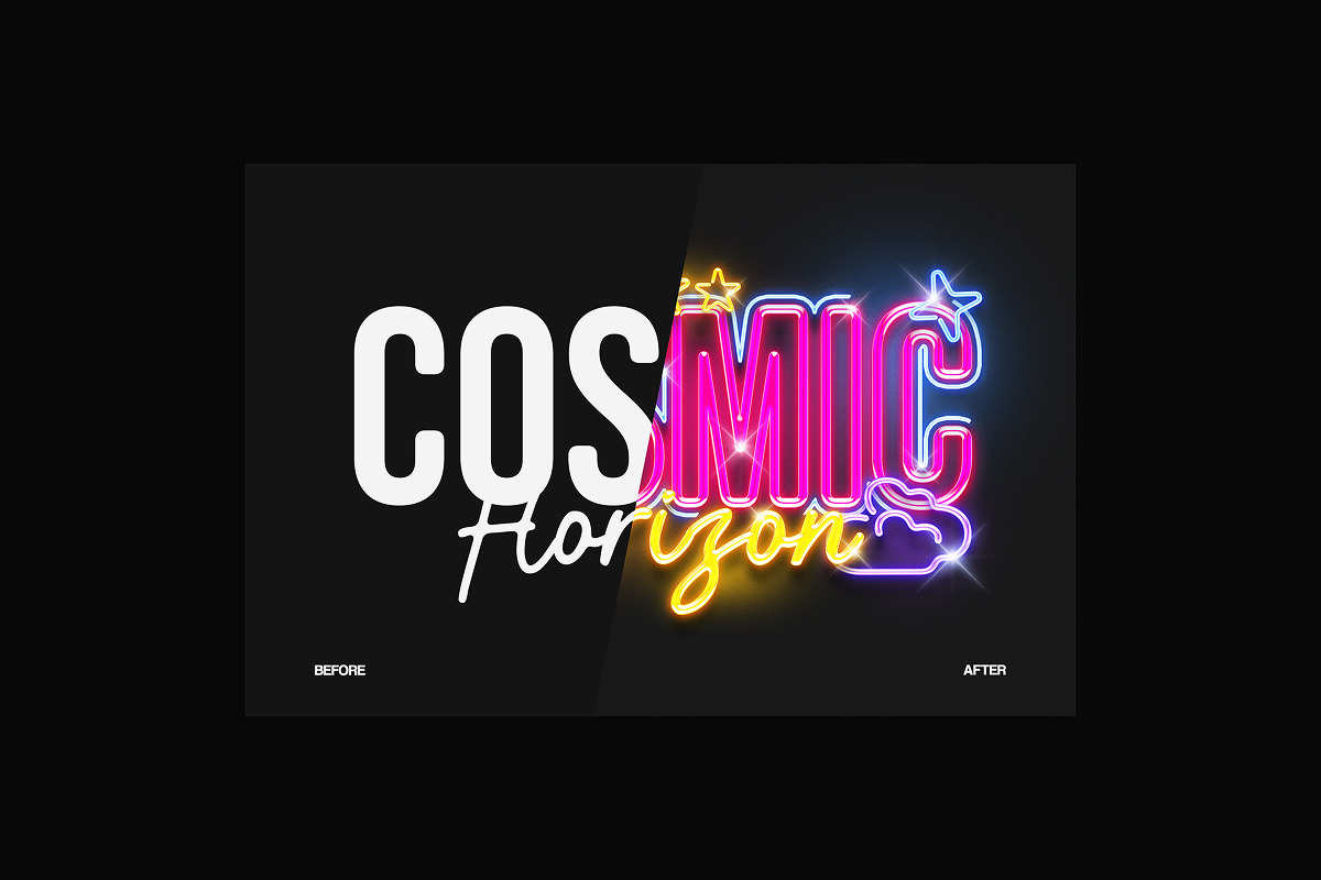 Neon Glow Text Effects, a Layer Style Add-On by Matsero (Photo 4 of 4)