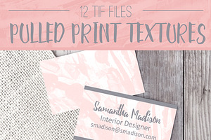 Pulled Print Textures