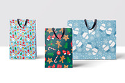Winter Seamless Patterns Set, a Pattern Graphic by mejorana (Thumbnail 3 of 5)