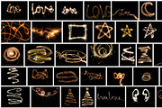 SALE! 160 Sparkler Overlays, an Action Add-On by Uplift Actions (Thumbnail 9 of 12)