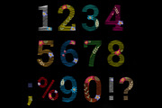 Font flower embroidery, a Serif Font by Chikovnaya (Thumbnail 3 of 6)