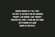 Roedak Ceoroj - Modern & Tall Font, a Sans Serif Font by QR Design Studio (Thumbnail 5 of 7)