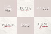 Twice Writing, a Script Font by khurasan (Thumbnail 6 of 7)