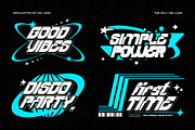 Phantom Novax Futuristic Y2k Family, a Sans Serif Font by Inviline.co (Thumbnail 8 of 12)