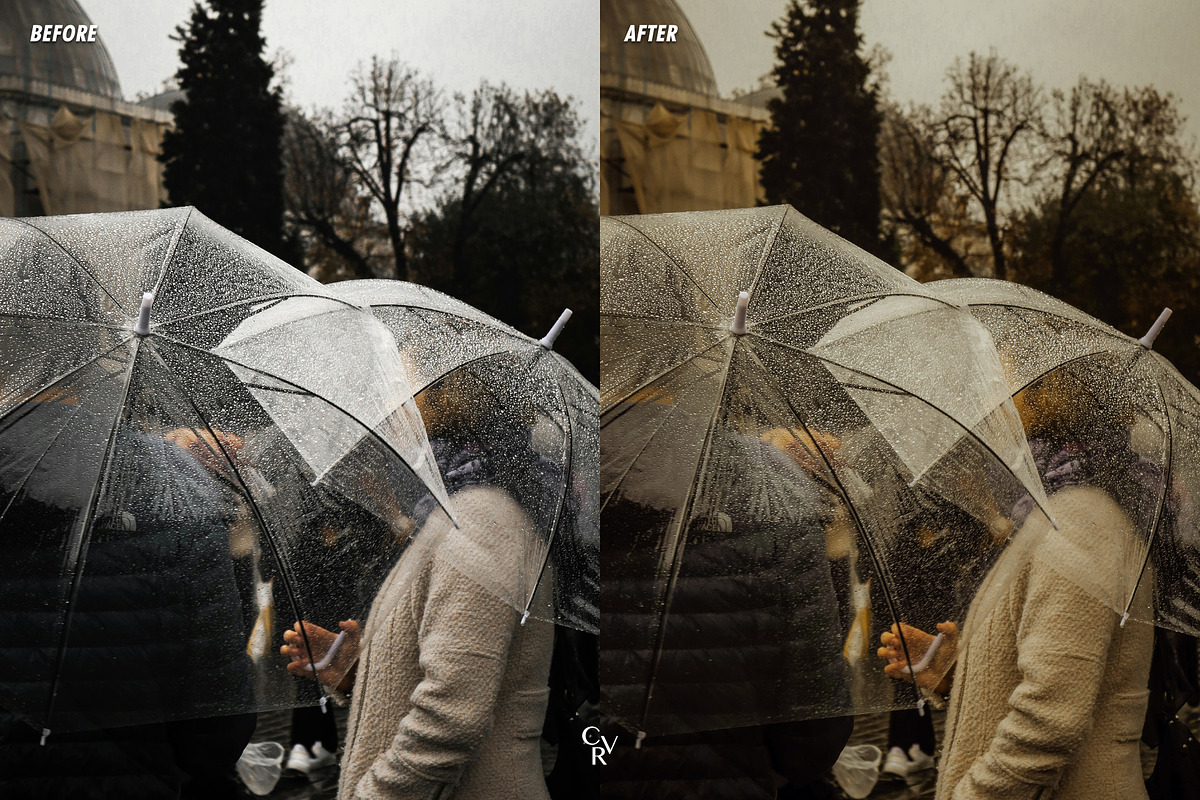 15 Rainy Lightroom Presets, a Preset Add-On by CVR Presets (Photo 5 of 8)