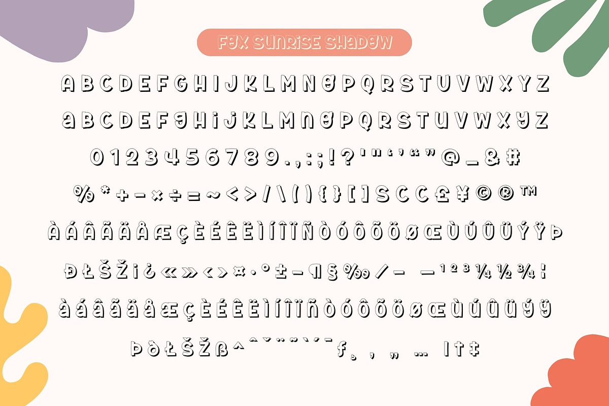 Fox Sunrise 4 Font Styles, a Handwritten Font by Fox7 By Rattana (Photo 12 of 13)