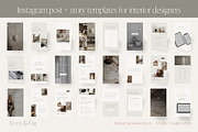 Interior Design Instagram Templates, a Social Media Template by Wonderlik Webdesign (Thumbnail 8 of 11)