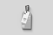 Paper Tag Mockup, a Print Template by Alhaytar (Thumbnail 1 of 2)