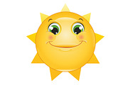 Sun Emoticons, an Emoji Icon by land art (Thumbnail 4 of 13)