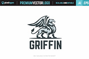 Proud Griffin Logo, a Branding & Logo Template by pixelogan (Thumbnail 1 of 3)