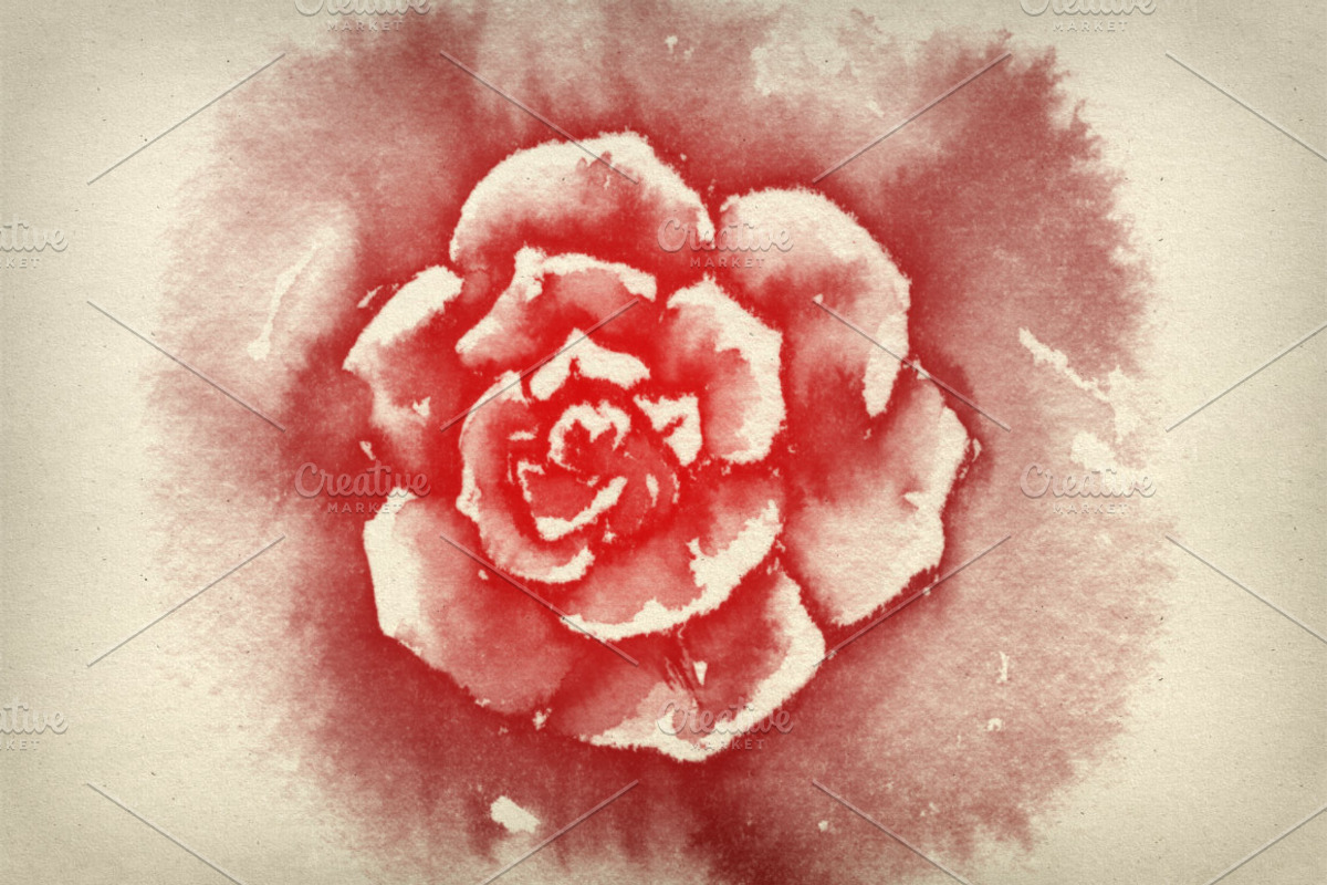 Watercolor Flowers Brush Pack 1 preview 4