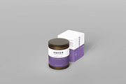 7 in 1 Amber Glass Cosmetic Bundle, a Cups & Container Mockup by pmvch (Thumbnail 103 of 106)