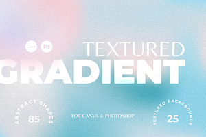 Grainy Gradient Textures CANVA