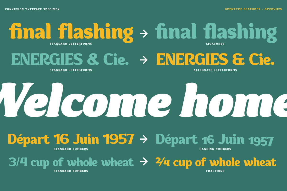 Convexion, a Serif Font by Typogama (Photo 9 of 10)
