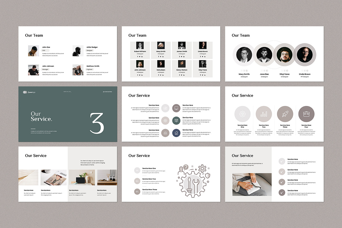 Pitch Deck PowerPoint Template, a Presentation Template by CreativeSlides (Photo 4 of 30)