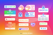 Instagram Stories Stickers, a Social Media Template by karnofff (Thumbnail 4 of 5)