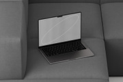MacBook Pro Standard Mockup 21, a Mac Mockup by Orbyt Studio (Thumbnail 1 of 3)