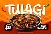 Lawuh Gorie - Food Display Font, a Handwritten Font by twinstd (Thumbnail 2 of 9)