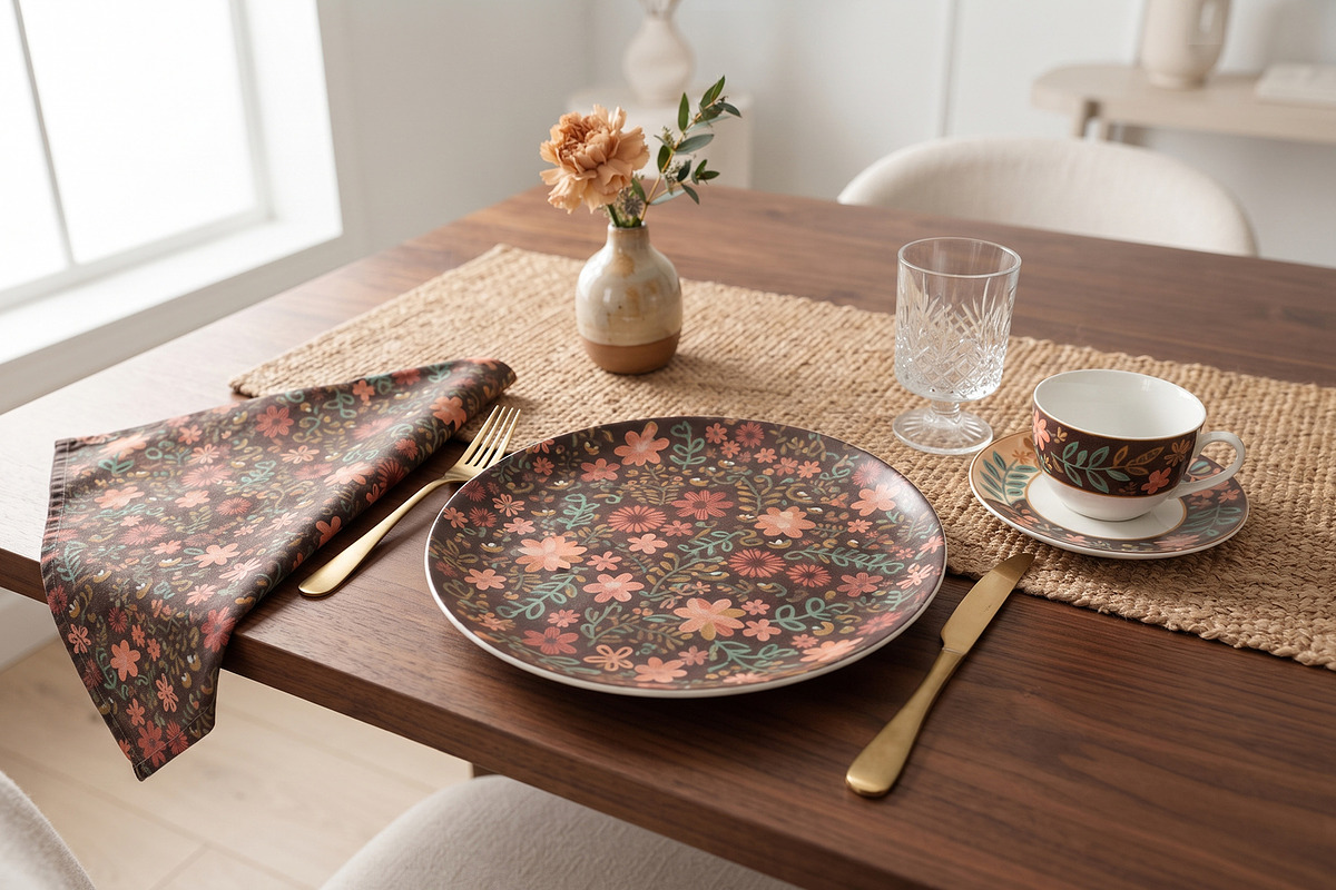 Crispy Blooms - Seamless Patterns, a Pattern Graphic by texvogue (Photo 6 of 9)