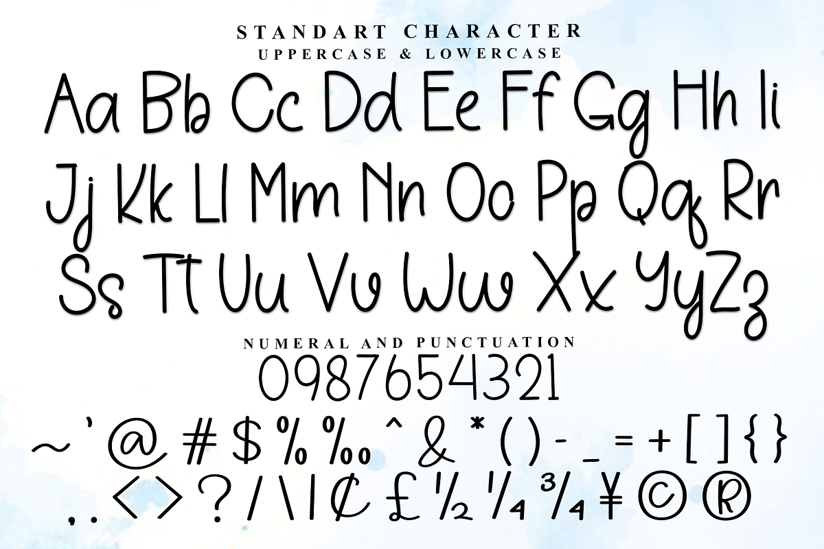 Modern Handmade, a Sans Serif Font by InermediaSTUDIO (Photo 2 of 8)