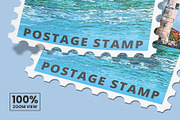 Postage Stamp Mockups Collection, a Flyer Template by Compositing Studio (Thumbnail 5 of 22)