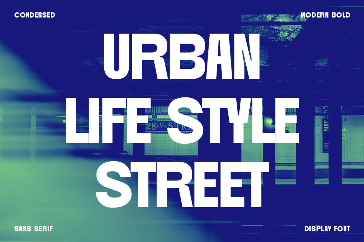 Kuklos – Bold Display Font, a Sans Serif Font by MERCI STUDIO (Photo 6 of 8)