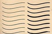 24 Marker Pen Illustrator Brushes, a Brush Add-On by Spoon Graphics (Thumbnail 2 of 2)
