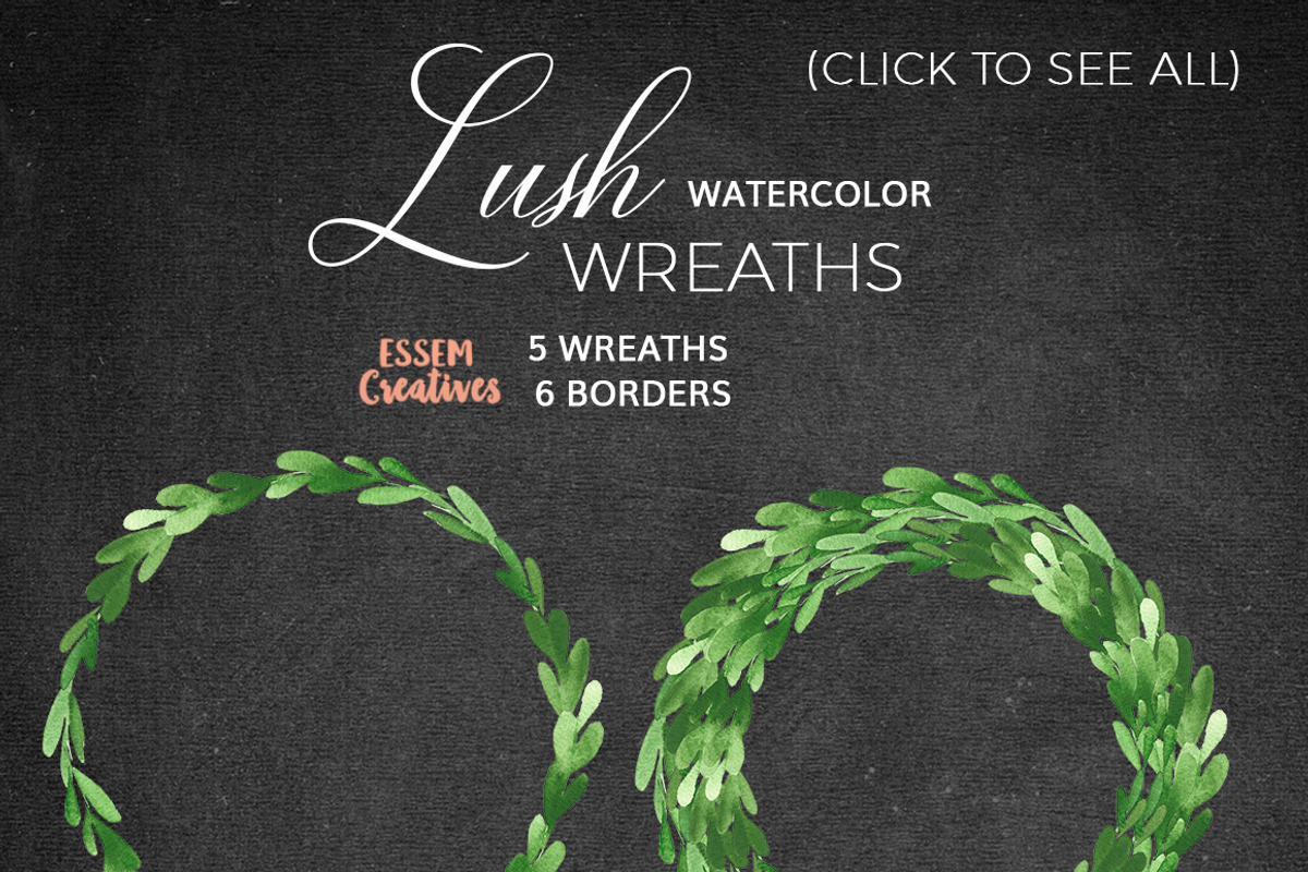 Olive Branches Watercolor Clipart, an Illustration by Essem Creatives (Photo 4 of 6)
