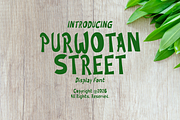 Purwotan Street Playful Display, a Handwritten Font by mesuka (Thumbnail 1 of 5)