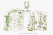 chateau art vintage chateau png, a Decorative Illustration by Patishop Art (Thumbnail 7 of 16)