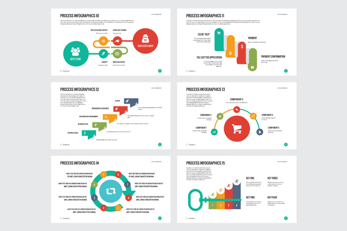 INFOGRAPHICS - Keynote Template, a Presentation Template by Shafura