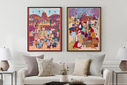 Wimmelbook city posters, a Person Illustration by Carpet Tapete Pretzel (Thumbnail 8 of 8)