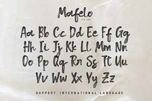 Mafelo SVG Font