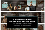 Luxe Scrapbook Carousel Templates, a Graphic by JOA CREATIVE LAB (Thumbnail 1 of 7)