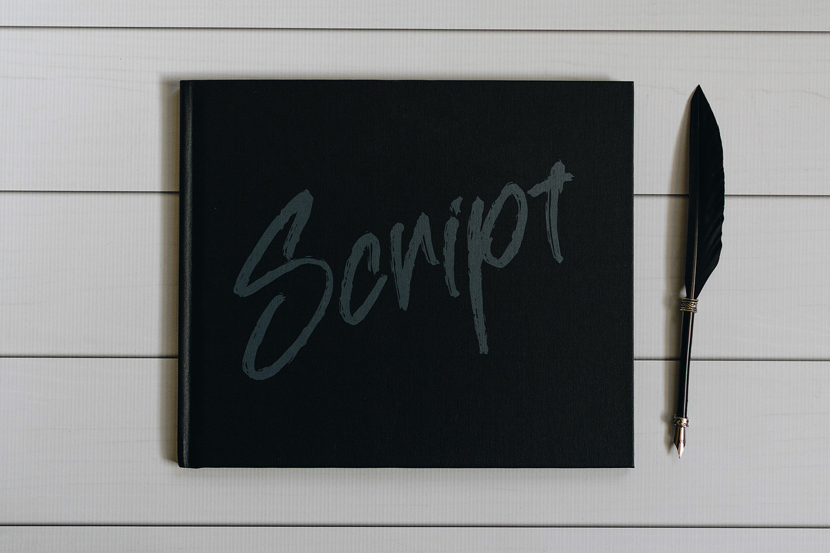 BREAKING RULE - Rough Brush Font, a Script Font by NTC Graphic (Photo 6 of 9)