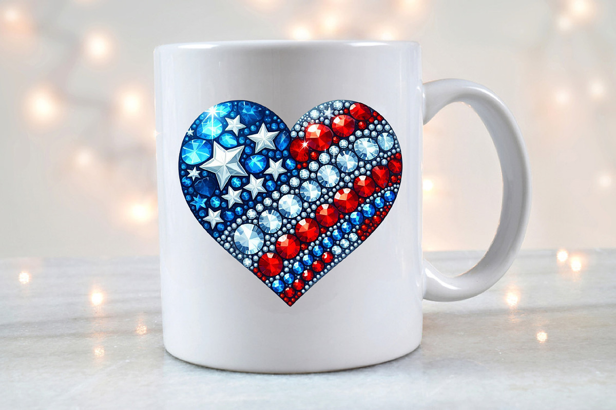 American Heart Clipart Diamond Heart, an Illustration by Designworld (Photo 5 of 7)