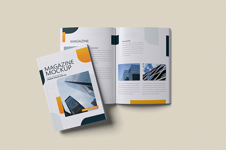 Magazine Mockup, a Books & Magazine Mockup by Twins_studio