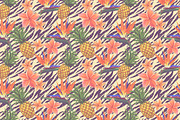 Bright pineapples patterns set, a Pattern Graphic by Julia Bilenko (Thumbnail 5 of 6)